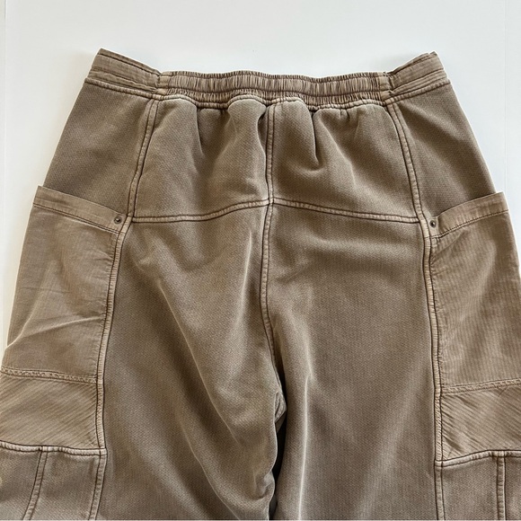 Free People We The Free Jet Set Knit Pull-On Pants in Brown Bear | XL | EUC - Picture 4 of 16